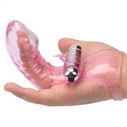 Sex toys Massagers Jiuai Lala Finger Vibration Set Fun Sex toy Products Buckle Female Masturbator Sex Tools