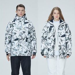 Skiing Jackets Winter Woman Outdoor Sports Snowboarding Snowmobile Waterproof Top Snow Jacket Men Coat Couple Clothes