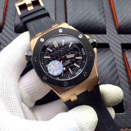 apf zf 3126 1v1aaa aps roiyaloak1v1Aijiabi Oak Offshore Ap15703 Fully Automatic Mechanical Watch Men's Tape Watch