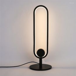 Table Lamps LED Lamp Bedroom Desk White/Warm White/RGB Light For Living Room Bedside Night Decoration