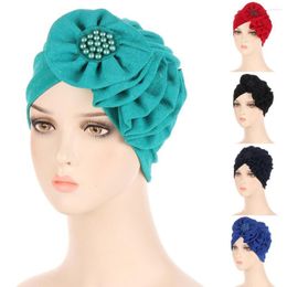 Hats Anti-pilling Trendy Reusable Stretchy Women Bonnet Elegant Lady Cap Multi-functional For Daily Wear