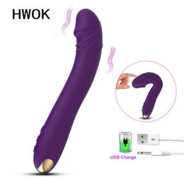 Nxy Vibrators Sex Hwok g Spot Dildo Vibrator Erotic Games for Adult Silicone Massage Women Straponless Anal Butt Flight Masturbator Products 1109