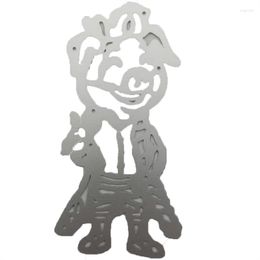 Gift Wrap Pig Metal Cutting Dies Stencil DIY Scrapbooking Paper Card Template Mould