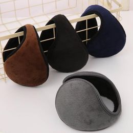 Berets Cotton Earmuffs Soft Thicken HeadBand Plush Ear Cover Muff Protector Earflap For Men Women Girls Winter Warmer Accessories