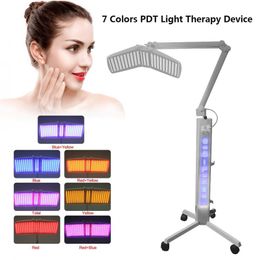 Standing Phototherapy Led Infrared Light Therapy Beauty Pdt Machine For Facial Skin Whitening Rejuvenation Tightening