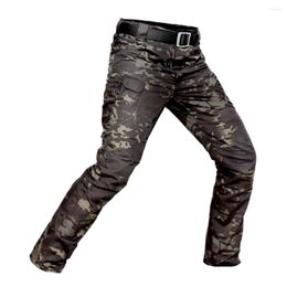 Outdoor Pants Tactical Camouflage Military Casual Combat Cargo Water Repellent Ripstop Men's 5XL Trousers Spring Autumn