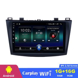 Car dvd Radio Player 9 inch TouchScreen Android for MAZDA 3 2009 2010 2011 2012 with GPS Sat Nav WIFI USB OBD2