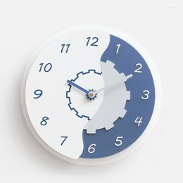 Wall Clocks 3D Digital Clock Modern Design Mechanism Nordic Creative Art Decor Living Room Reloj De Pared Minimalist