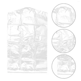 Clothing Storage 50pcs 60x90cm Clothes Dust Cover Clear Plastic Garment Bags Disposable For Home Shop Outdoor