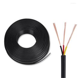 Lighting Accessories 3 Core Copper Wire Cable Connector 3pin Power Extension Signal Cord Conductor Electric For DIY Led Strip Light 24AWG