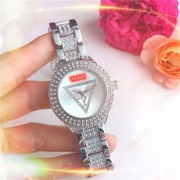 Womens 36mm Quartz Movement Watch Stainless Steel Band Time Clock Diamonds Ring Luxury Gifts Waterproof Glass Mirror Superior Quality Business Wristwatches