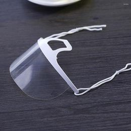 Table Mats 1/10/20/40pcs Transparent Masks Permanent Anti Fog Catering Food El Plastic Kitchen Restaurant Chef's Special Wholesale