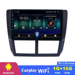 9 inch Android Car dvd Radio Player udio Stereo Head Unit for Subaru Forester 2008-2012 with WIFI GPS Navigation