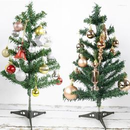 Christmas Decorations 60cm Miniature Tree Home Tabletop Ornament Artificial Plant Xmas Decoration Year Gift Decor Navidad