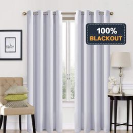 Curtain Modern Blackout Curtains For Living Room Window Bedroom Fabrics Custome Size Drapes Blinds Tend