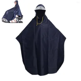 Racing Jackets Rain Poncho Ponchos Bike Raincoat Hoodedcapeadultsscooter Hoods Cycling Waterproof Coat Raincover Cloak Riding Cover Pack