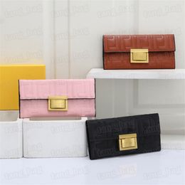 Designers 2PCS/SET Wallets CARD HOLDER Womens embossing Letter Pouch Coin Purse Wallet