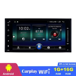 2 din car dvd player for TOYOTA Corolla universal with WIFI Music USB AUX support Backup camera DVR 7 Inch Android