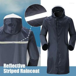 Men's Jackets Men's Unisex Adults Waterproof Raincoat Long Trench Womens Mens Rain Coat Jacket Men Black Camping Rainwear