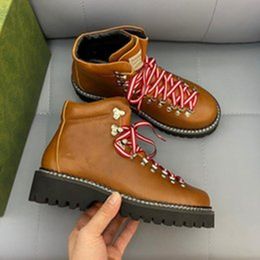 Designer di lusso G stivali firmati stivali Chelsea Knight con suola spessa stivali invernali da uomo sportivi per il tempo libero marchio famoso scatola di lacci Taglia 38-46