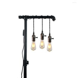 Pendant Lamps Vintage Chandelier 3 Independent Switch Industrial Wind E27 Lamp Holder 110/220V Eu Us Plug