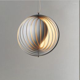 Pendant Lamps Product Light Luxury The Same Creative Space Ball Rotating Living Room Bedroom Dining Design Round Chandelier