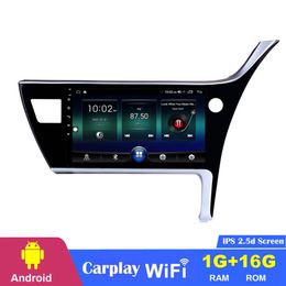10 inch Player Android Car dvd Vehicle GPS Navigation for Toyota Corolla-2017 RHD with USB WIFI support SWC