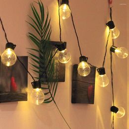 Strings 6M Garland LED Ball G50 String Light Christmas Bulb Fairy Decorative Lights For Home Wedding Party Decoration