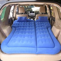 Interior Accessories 175x130cm Air Mattress Camping SUV Car Sleeping Bed Travel Inflatable Foldable For