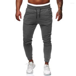 Pantalons masculins 2022 MENS SPORT Gym Slim Fit Suit survêtement Bottoms Joggers Long Panters Pantalons de survêtement Jogging Tracksuit Sportswear