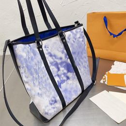 shopping Watercolour Handbags Designer bags Colourful Fashion Shoulder large Luxury Brand totes purse mobile phone bag