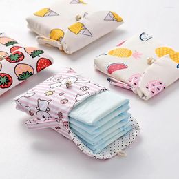 Storage Bags Women Sanitary Pad Pouch Girls Tampon Holder Organiser Towel Bag Good Gift For Girl Case Towels