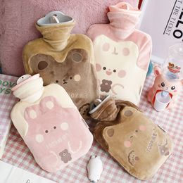 Cute Bottle Bag for Girls Plush Shoulder Hand Warmer Heat Pack Warm Belly Instant Hot Pack Winter Water Heating Pad