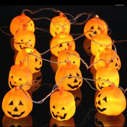 Strings Halloween 5M 20 LED Pumpkin String Light AC220V Orange Lights Holiday Decoration Lanterns