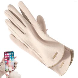 Cycling Gloves Warm For Women Comfortable Winter Screen Touch Texting Soft And Breathable Outdoor