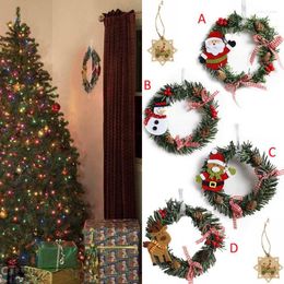 Christmas Decorations Mini Decoration Wreath Handmade Wall Door Hanging Ornaments And Year Home Accessories