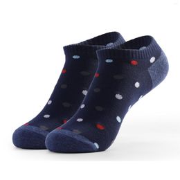 Men's Socks Summer Thin Short Selling Cotton Shallow Fashion Dot Print Man's Harajuku Style Socks#4