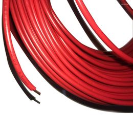 Lighting Accessories Single Strand Hard Wire BV0.12-0.5mm Square Tinned Anaerobic Pure Copper AV BV 0.2mm Red PVC Insulated Electrinic Cable