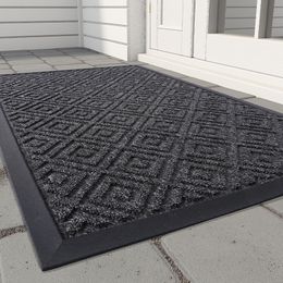 Carpet Entry Door Mat Outdoor Doormat Household Rubber Rubbing Grinding Foot Antiskid Floor Carpet Durable And Wearresistant Home Rug 220930