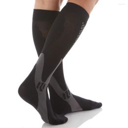 Men's Socks Compression Soccer Long Tube Thigh Golfs Varicose Veins Unisex Outdoor Sports Nursing Stockings For Men Women