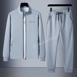 High Street Tide Letter Tracksuits Designer Suit with on the Chest Couple Hooded Sweater Sweaters Pants Plus Size M-7XL