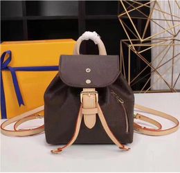 Backpack Luxurys Designers Bag Fashion Mini knapsack Genuine Leather Small Schoolbag Lady Mobile Phone Purse Back pack