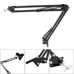 Lamp Holders Universal Flexible Metal Holder With Overlength Swing Arm And Standing Bracket For LED Table Desk Capacitor Microphone