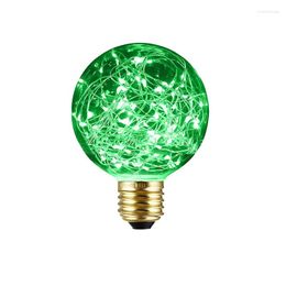 Strings Xmas Decor Light LED RGB Edison Starry Fairy String Colourful Bulb E27 Christmas Retro For Living Room Bedroom