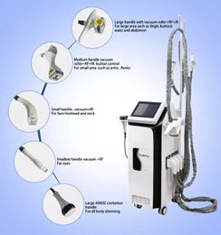 Professional 5 in 1 slimming Loss Weight Beauty Machine RF Cavitation Slimming Auto Roller Vacuum Device