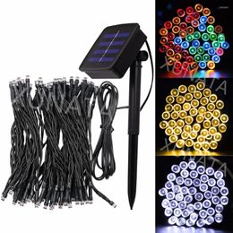 Strings Solar Power LEDs Garden String Led Lights Lamp Outdoor Waterproof Fairy Light For Party Decoration