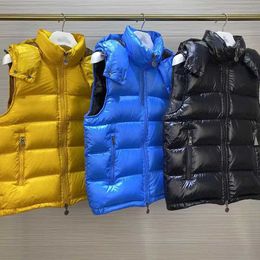 Giacche da uomo Piumino da uomo nuovo Piumino invernale Abbigliamento Capispalla Gilet Designer di alta qualità Parka Giacche da uomo con lettera Fiore di lusso