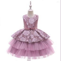 Girl Dresses Elegant For Girls Princess Lace TutuDress Prom Graduation Evening Kid Party Dress Clothes Vestidos