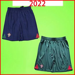 Portugal 2020 2021 Pantalon de football Ronaldo Joao Felix Soccer Shorts 20 21 Gardedes Carvalho Accueil Troisième pantalon Bleu Green Red Top Qualité