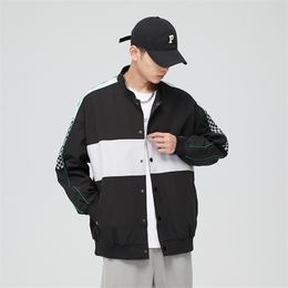 Mens Jackets and Womens Couple Lightweight Thin Coat Single Breasted Technical Spring Autumn Clothing Bomber 220930